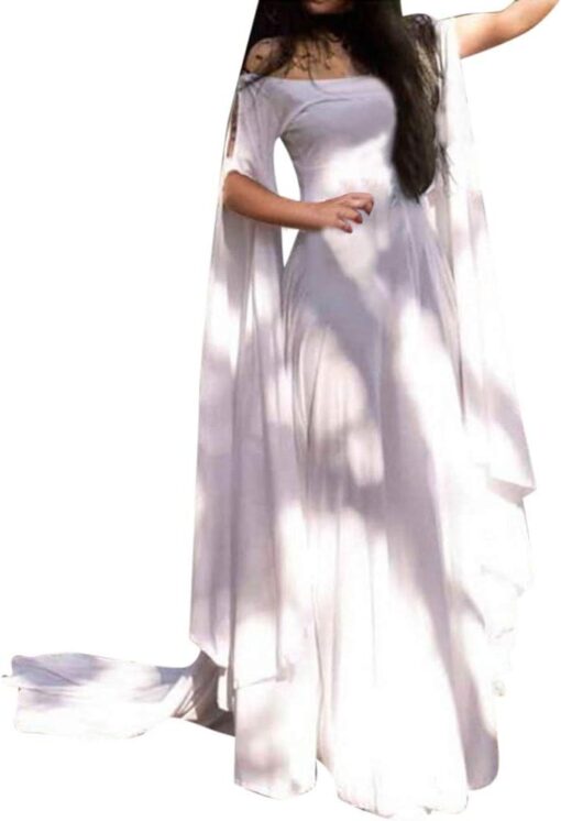 Robe Longue Blanche Halloween image 3 | Soirée Blanche