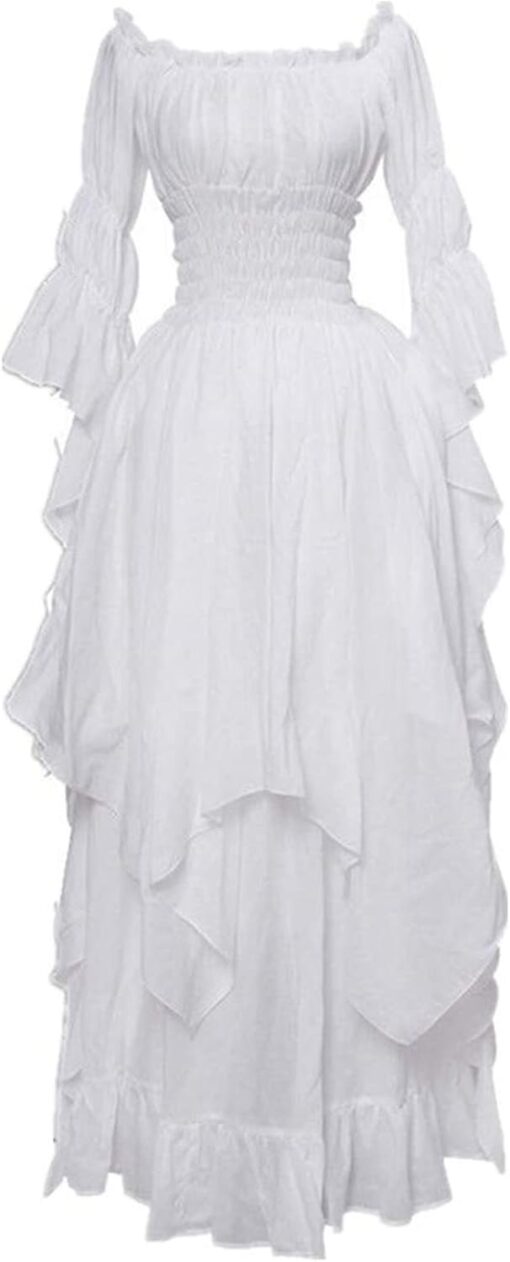 Robe De Mariée Champêtre Chic Blanche image 11 | Soirée Blanche