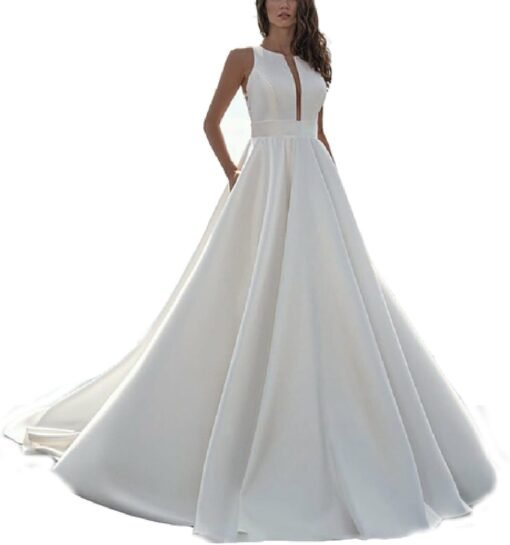 Princesse Robe De Mariée Femme Ronde Grande Taille image 3 | Soirée Blanche