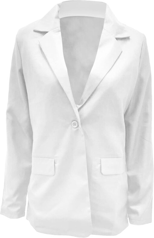 Veste de Bureau Simple pour Femmes image 9 | Soirée Blanche