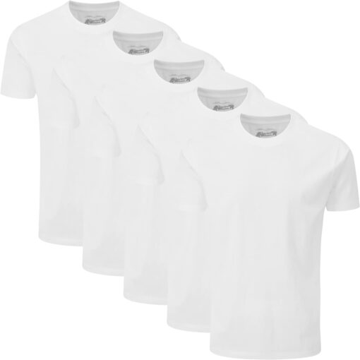 Pack de 5 T-Shirts Charles Wilson image 3 | Soirée Blanche