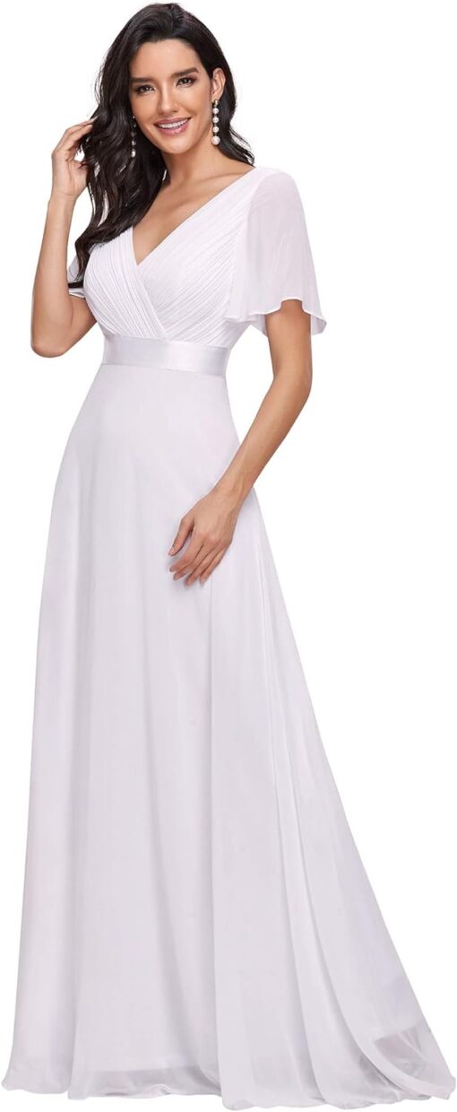 Robe De Mariée Pour Femme Ronde image 3 | Soirée Blanche