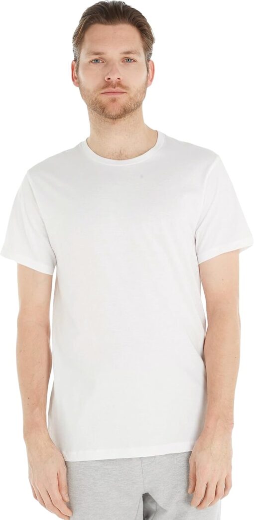 T-Shirts Calvin Klein Courtes Homme (Lot de 3) image 7 | Soirée Blanche