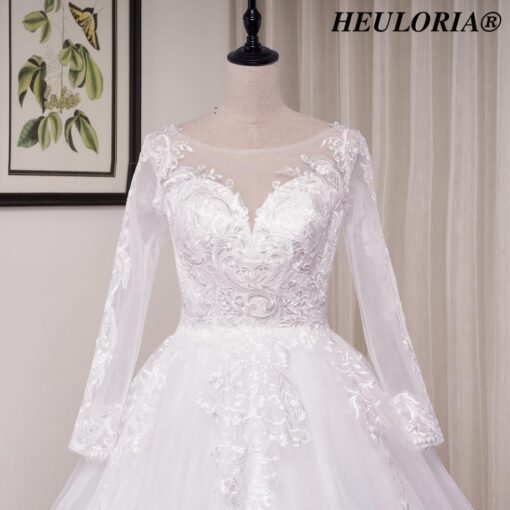 Robe De Mariée Dentelle Florale Fine image 7 | Soirée Blanche