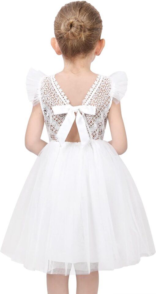 Robe Blanche Dentelle 12 Ans image 3 | Soirée Blanche