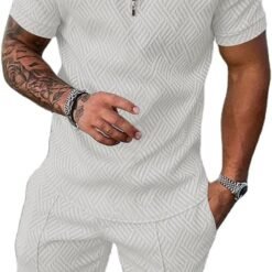 Ensemble Ete Pour Homme 2 Pcs image 13 | Soirée Blanche