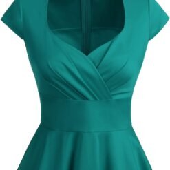 Robe De Cocktail Blanche Et Turquoise image 19 | Soirée Blanche