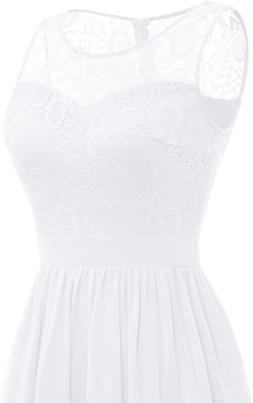 Robe Blanche Longue Cocktail image 13 | Soirée Blanche