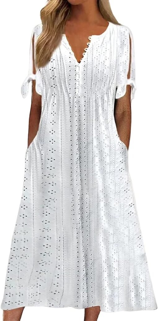 Robe Pull Blanche image 3 | Soirée Blanche