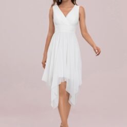 Robe De Soirée Blanche Courte image 25 | Soirée Blanche