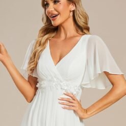 Robe De Mariée Grande Taille Manches Tombantes image 21 | Soirée Blanche