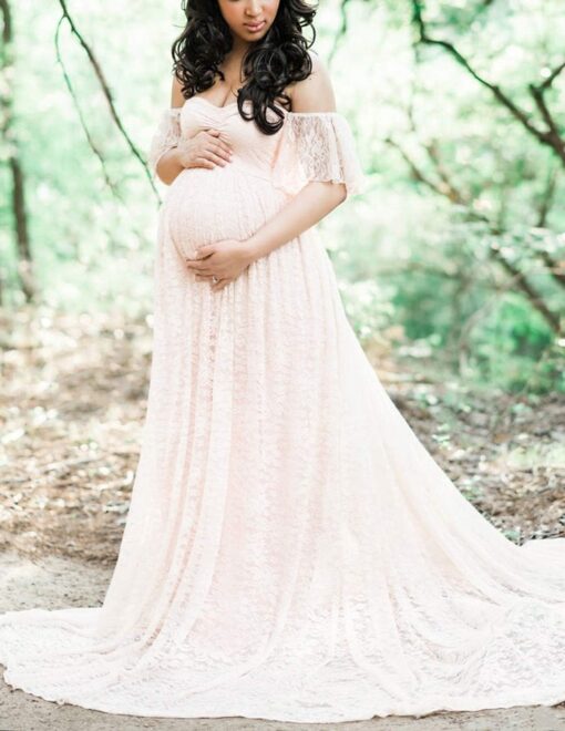 Robe Blanche Dentelle Grande Taille image 5 | Soirée Blanche