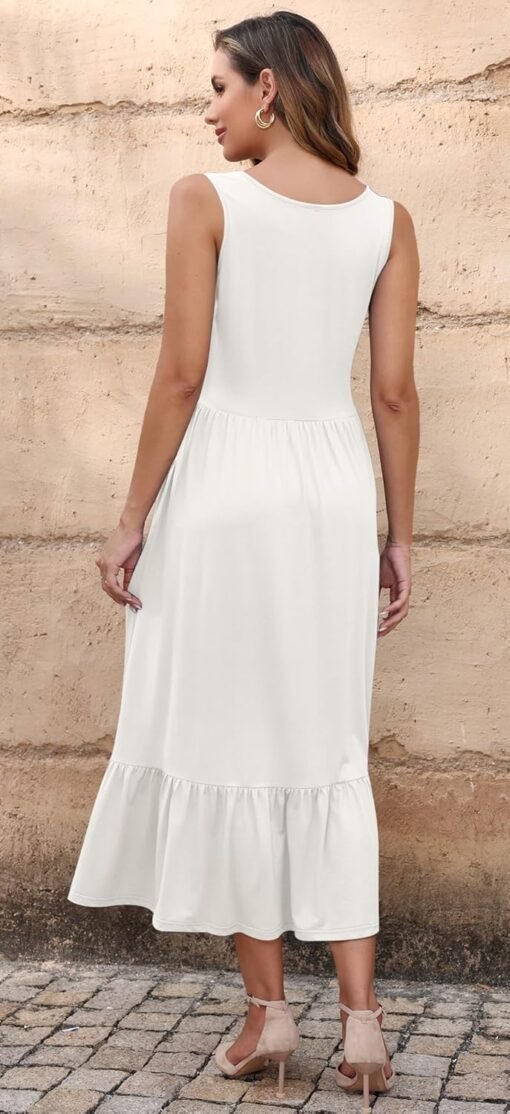 Robe Longue Blanche Femme image 9 | Soirée Blanche