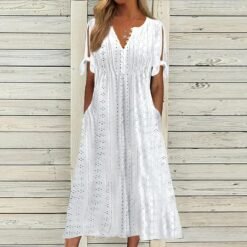 Robe Pull Blanche image 23 | Soirée Blanche