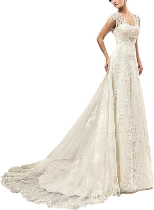 Robe De Mariée Grande Taille Dos Nu image 3 | Soirée Blanche