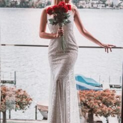 Robe De Mariée Grande Taille Sirène Dentelle image 23 | Soirée Blanche