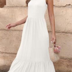 Robe Longue Blanche Femme image 15 | Soirée Blanche