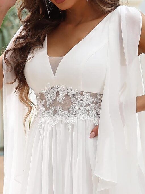 Robe De Mariée Fourreau Blanche image 13 | Soirée Blanche