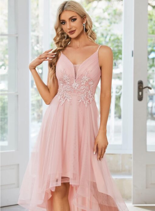 Robe de mariée A en satin avec poches et corsage illusion image 11 | Soirée Blanche