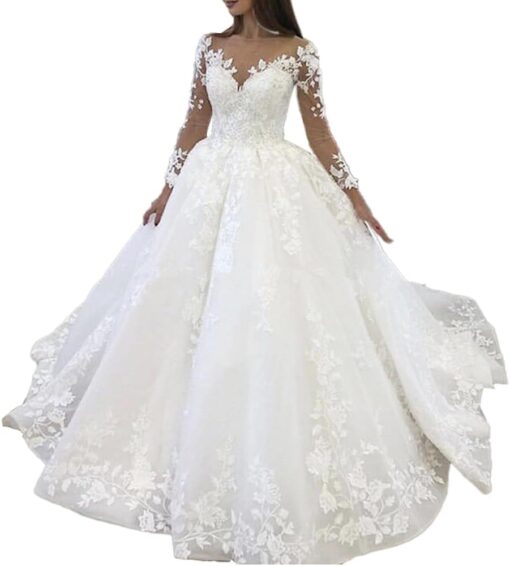 Robe De Mariée fendue avec ceinture tissu image 1 | Soirée Blanche