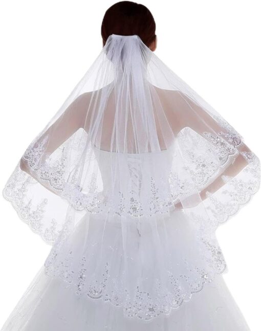 Robe de Mariée en Dentelle Clara image 1 | Soirée Blanche