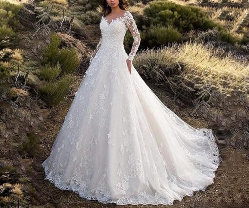 Robe De Mariée Princesse Drapée Et Originale image 1 | Soirée Blanche